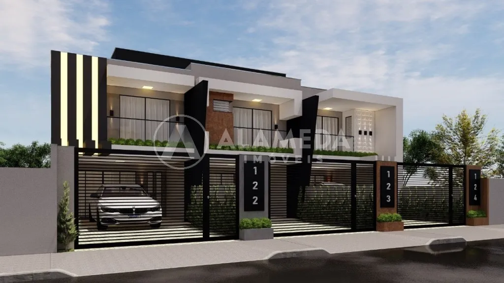 Casa alto padrão bairro da Velha em construção 3 dormitórios sendo uma suíte - foto 1