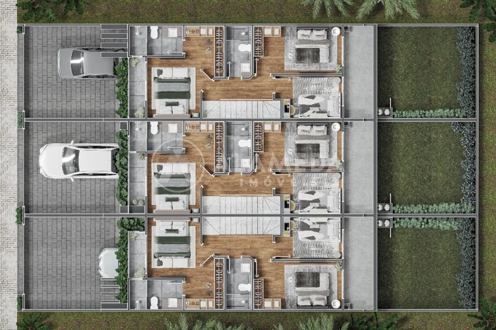Casa alto padrão bairro da Velha em construção 3 dormitórios sendo uma suíte — foto 6