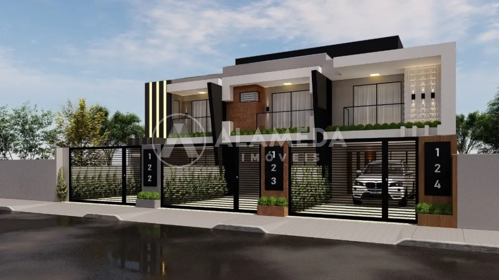 Casa alto padrão bairro da Velha em construção 3 dormitórios sendo uma suíte - foto 1