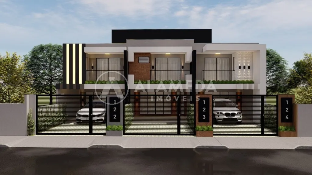 Casa alto padrão bairro da Velha em construção 3 dormitórios sendo uma suíte — foto 3
