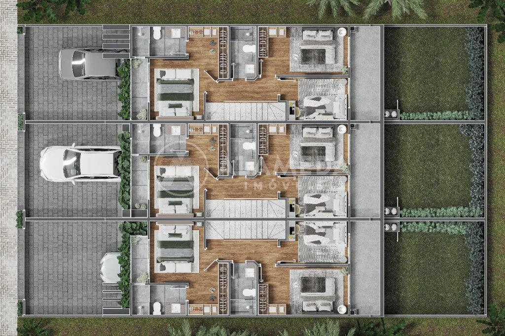 Casa alto padrão bairro da Velha em construção 3 dormitórios sendo uma suíte — foto 6