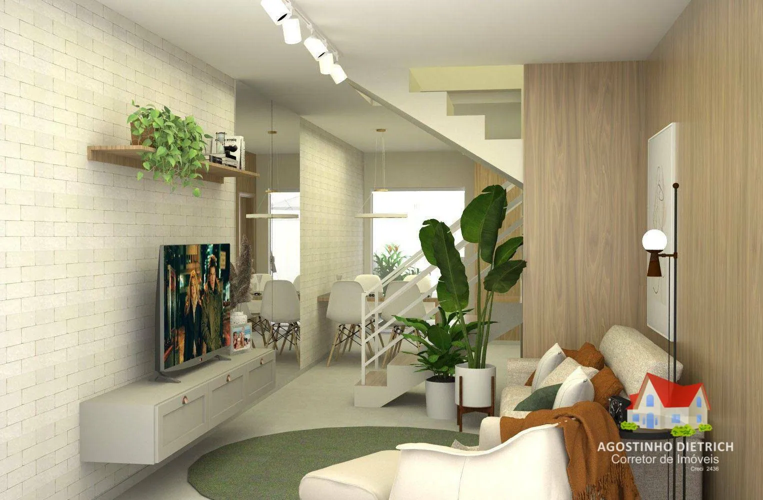 Sobrados Geminados C/81,00 m2 C/02 Quartos + 02 Vagas + Espaco aos Fundos No Bairro Aventureiro ! — foto 7