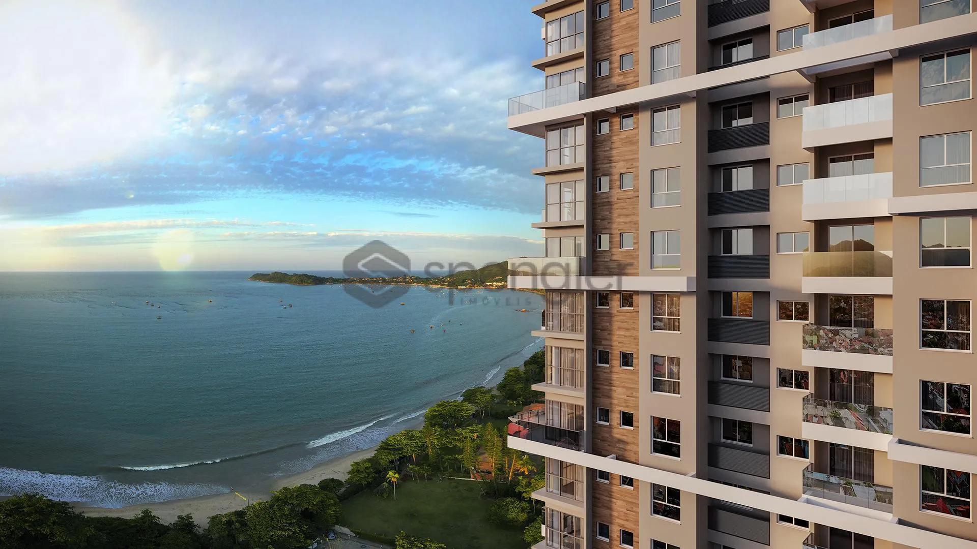 Panorama: cobertura frente mar, Penha/SC REF: AP0685 — foto 2