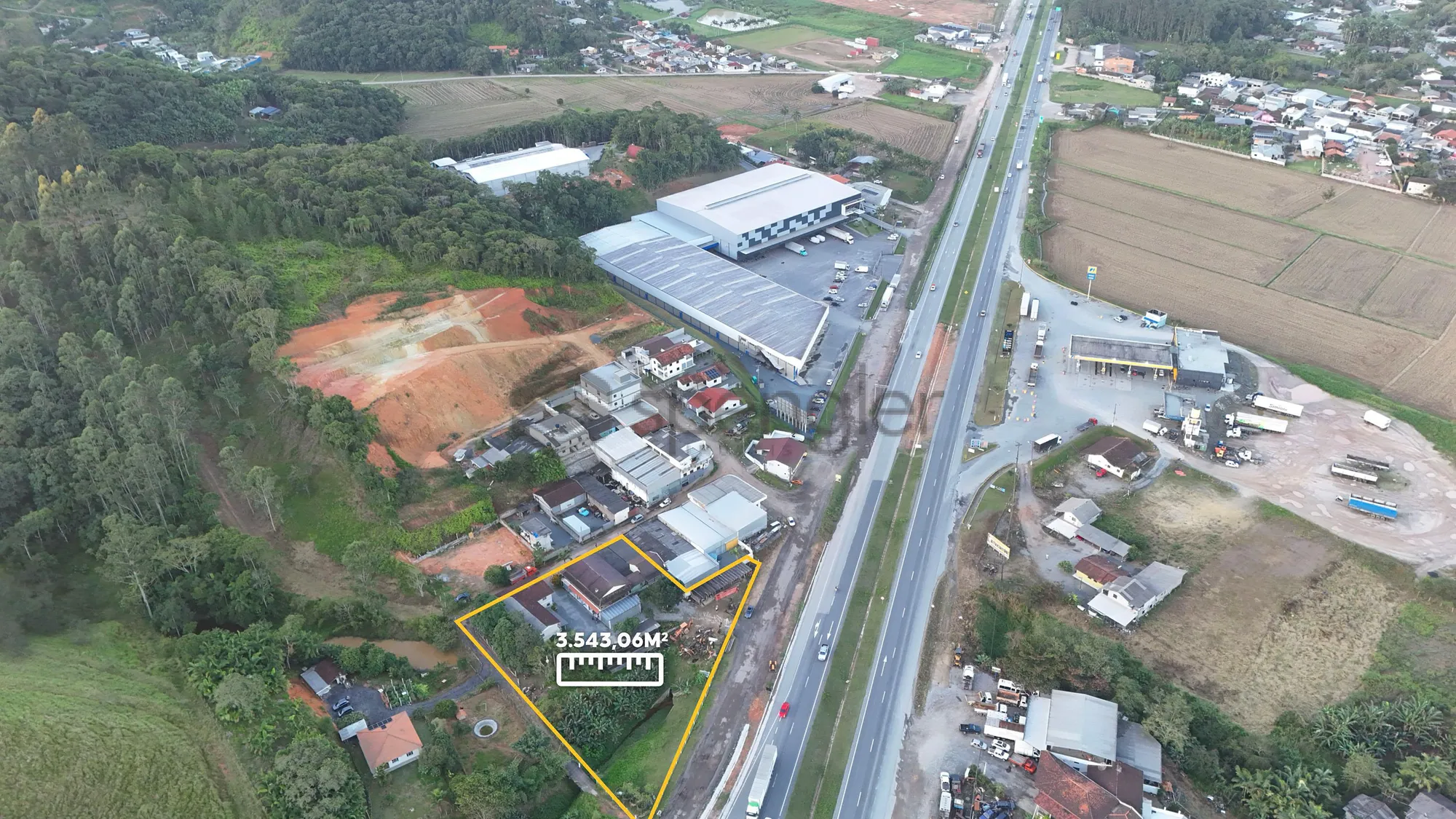 Lote industrial, BR-470, em Gaspar REF: TE0307 - foto 1