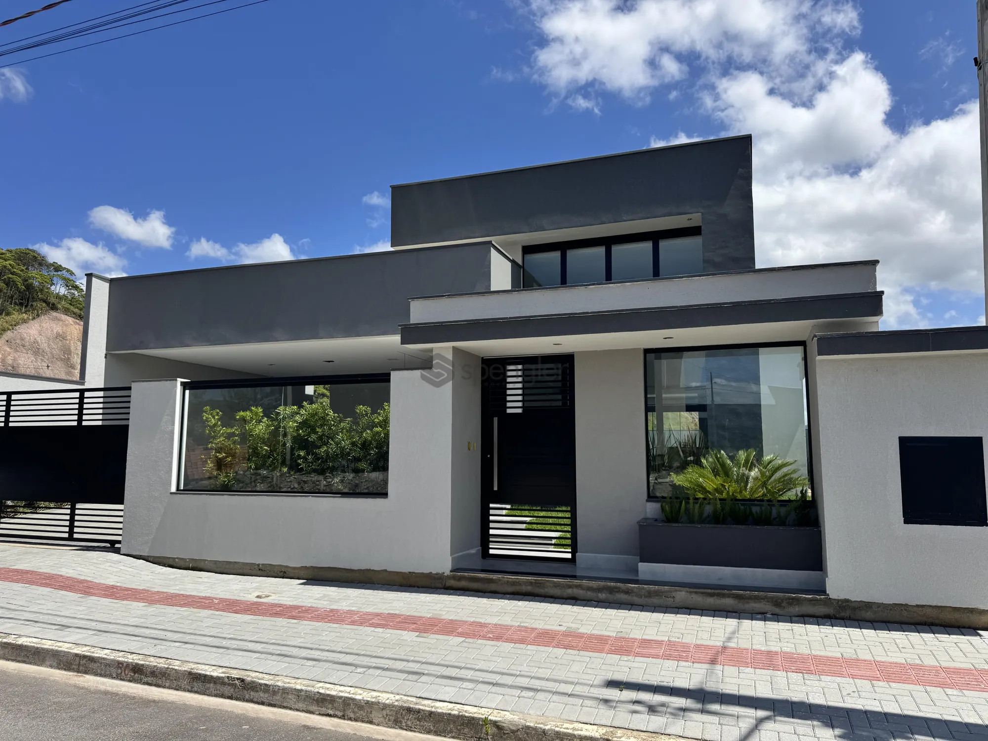 Casa nova, bairro Gaspar Mirim, em Gaspar REF: CA0859 - foto 1