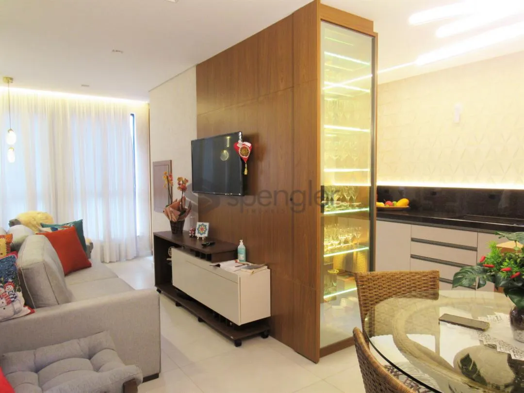 Apartamento semimobiliado, no bairro Sete de Setembro, em Gaspar REF: AP0673 - foto 1