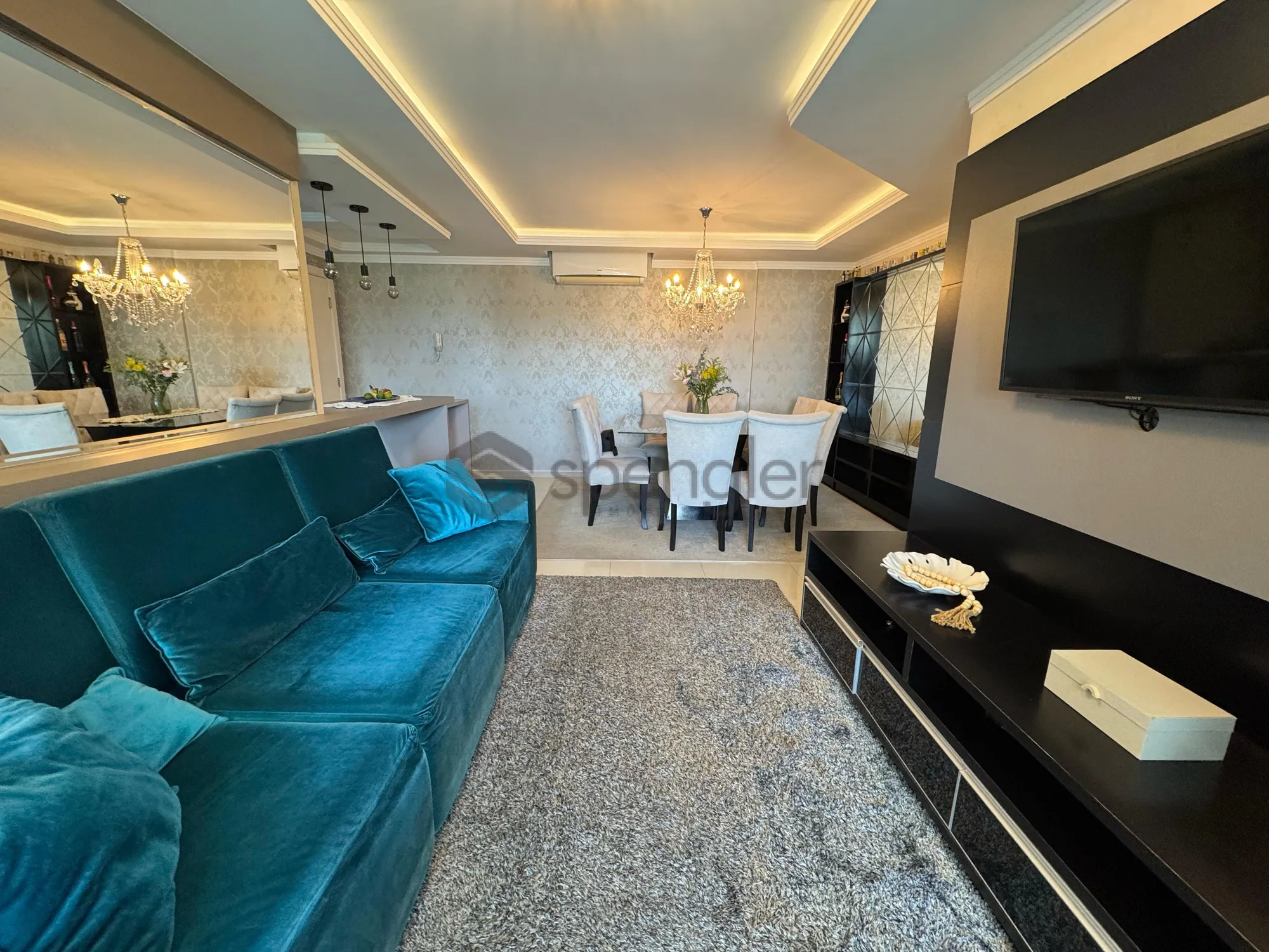 Apartamento mobiliado em Gaspar. Res. Dei Fiori REF: AP0648 - foto 1