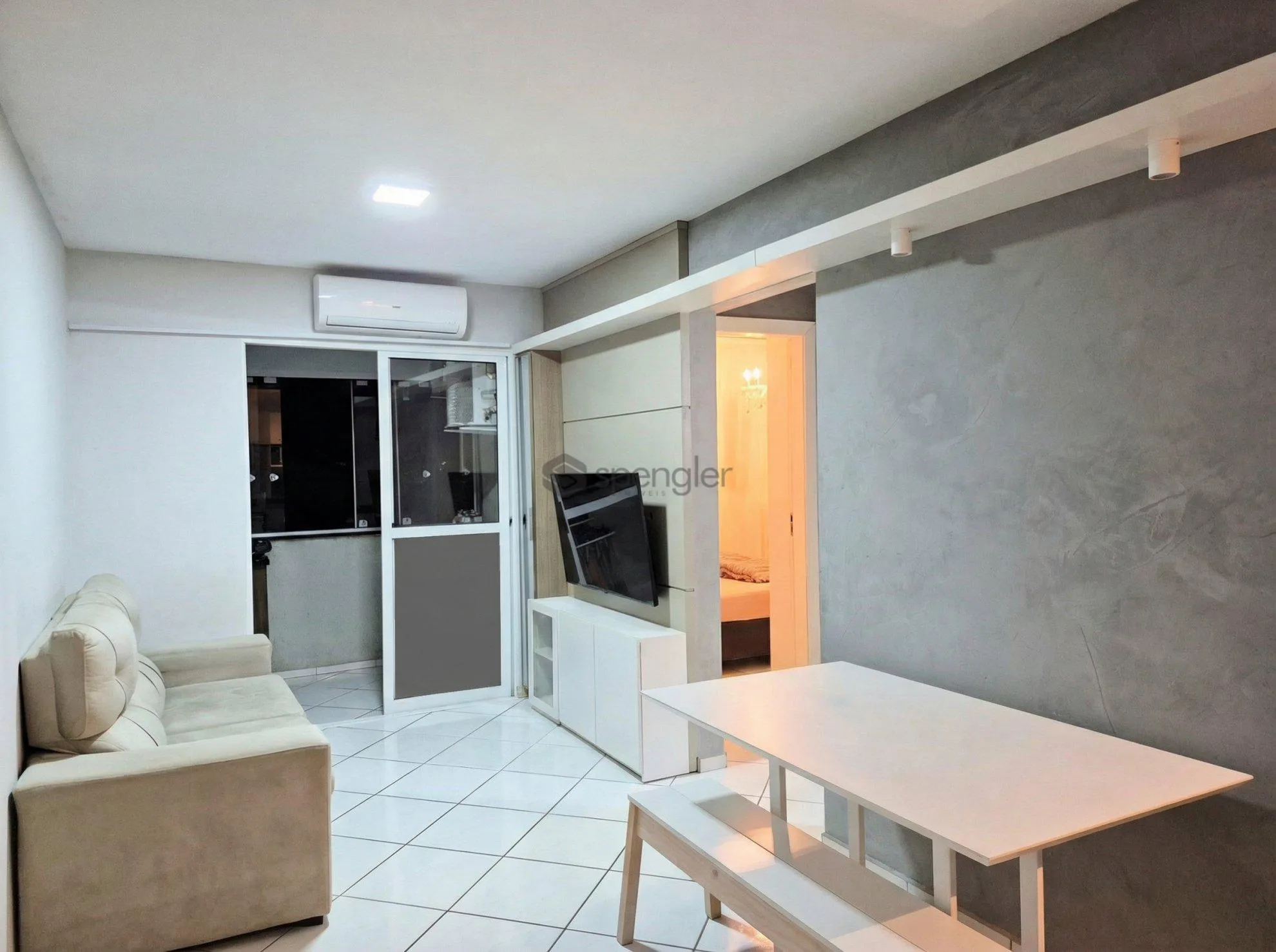 Apartamento semimobiliado no Res. Acácia, em Gaspar REF: AP0700 — foto 4