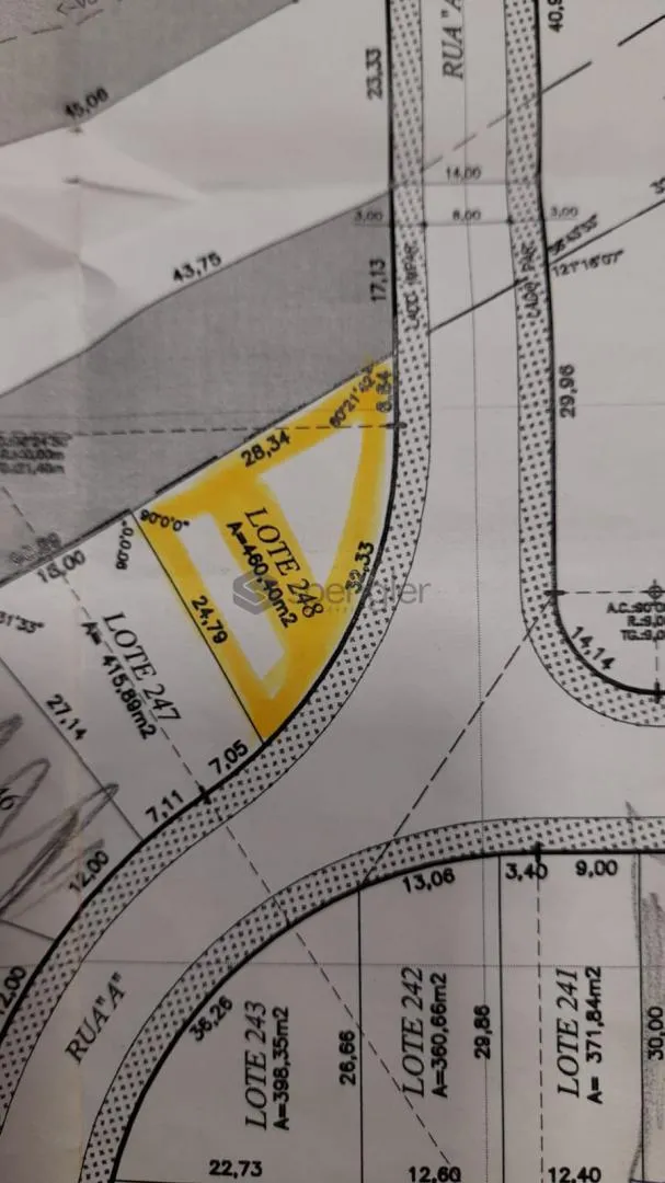 Lote de esquina, bairro Figueira, em Gaspar REF: TE0196 — foto 2