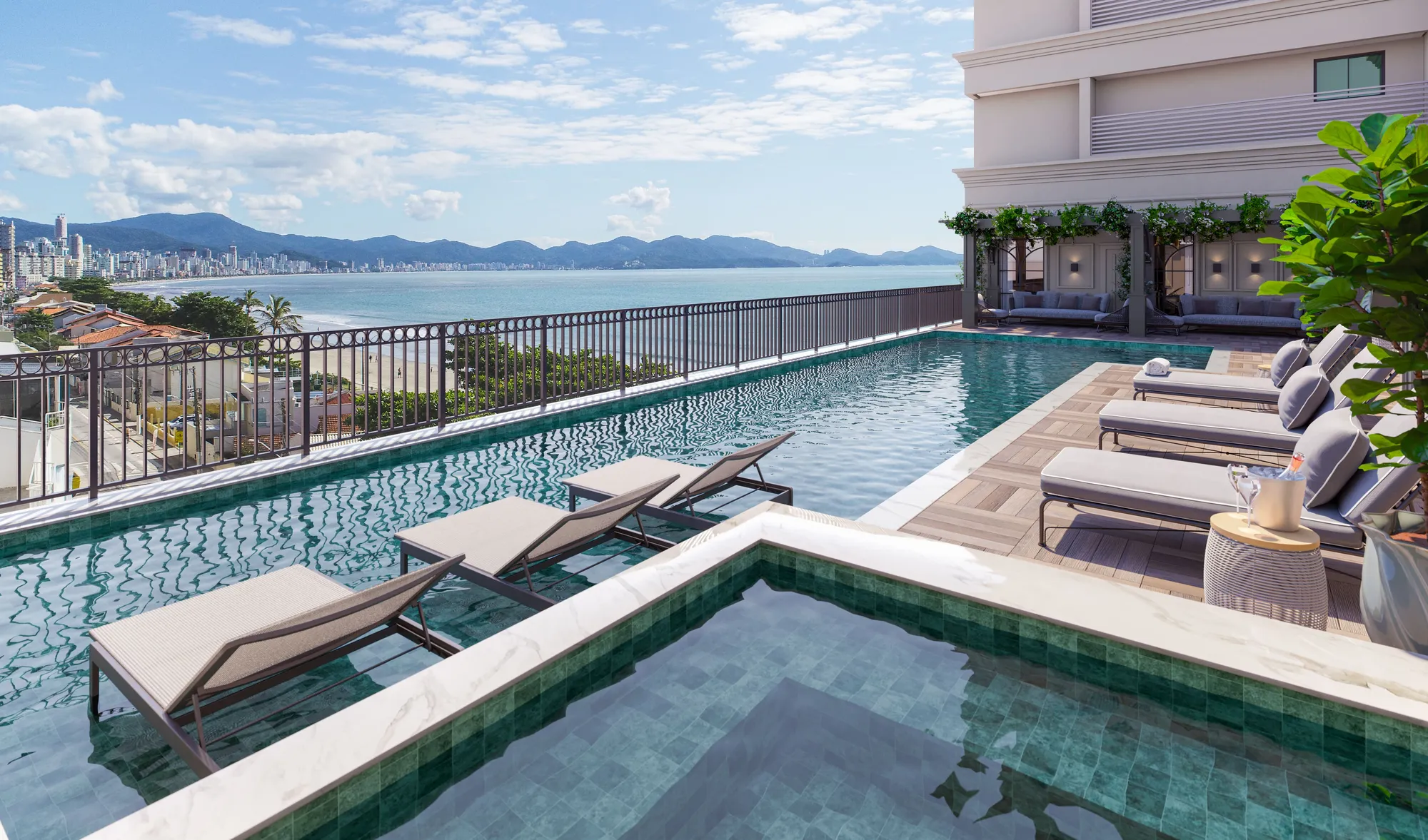 Belíssimo apartamento em empreendimento frente mar - Balneário Perequê - Porto Belo — foto 3