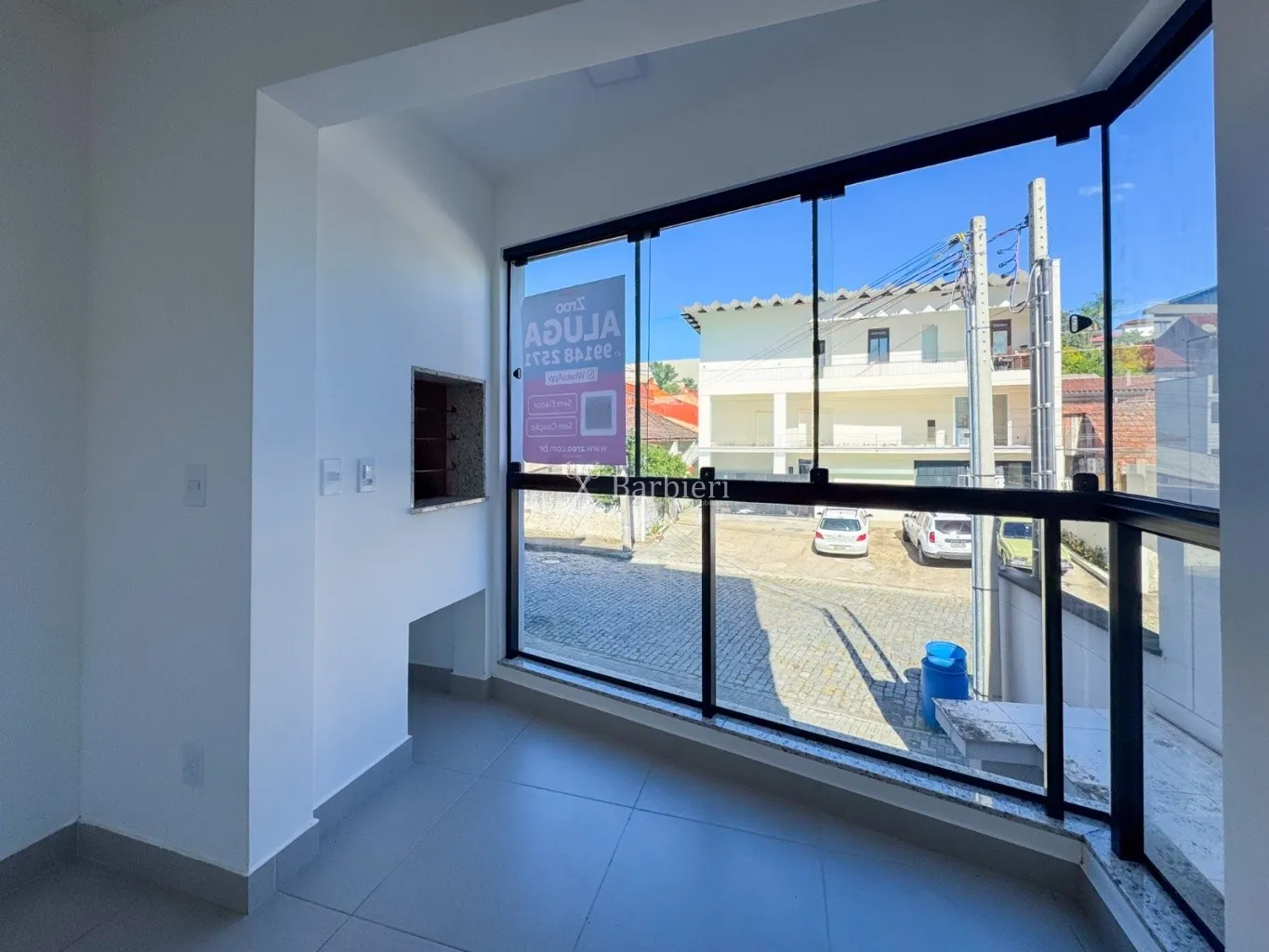 Apartamento Semi Mobiliado com 2 Dormitórios e Sacada com Churrasqueira - Vila Nova, Blumenau — foto 3