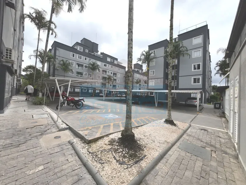 Apartamento mobiliado, 2 qtos, sacada- Santo Anônio - Joinville - SC — foto 3