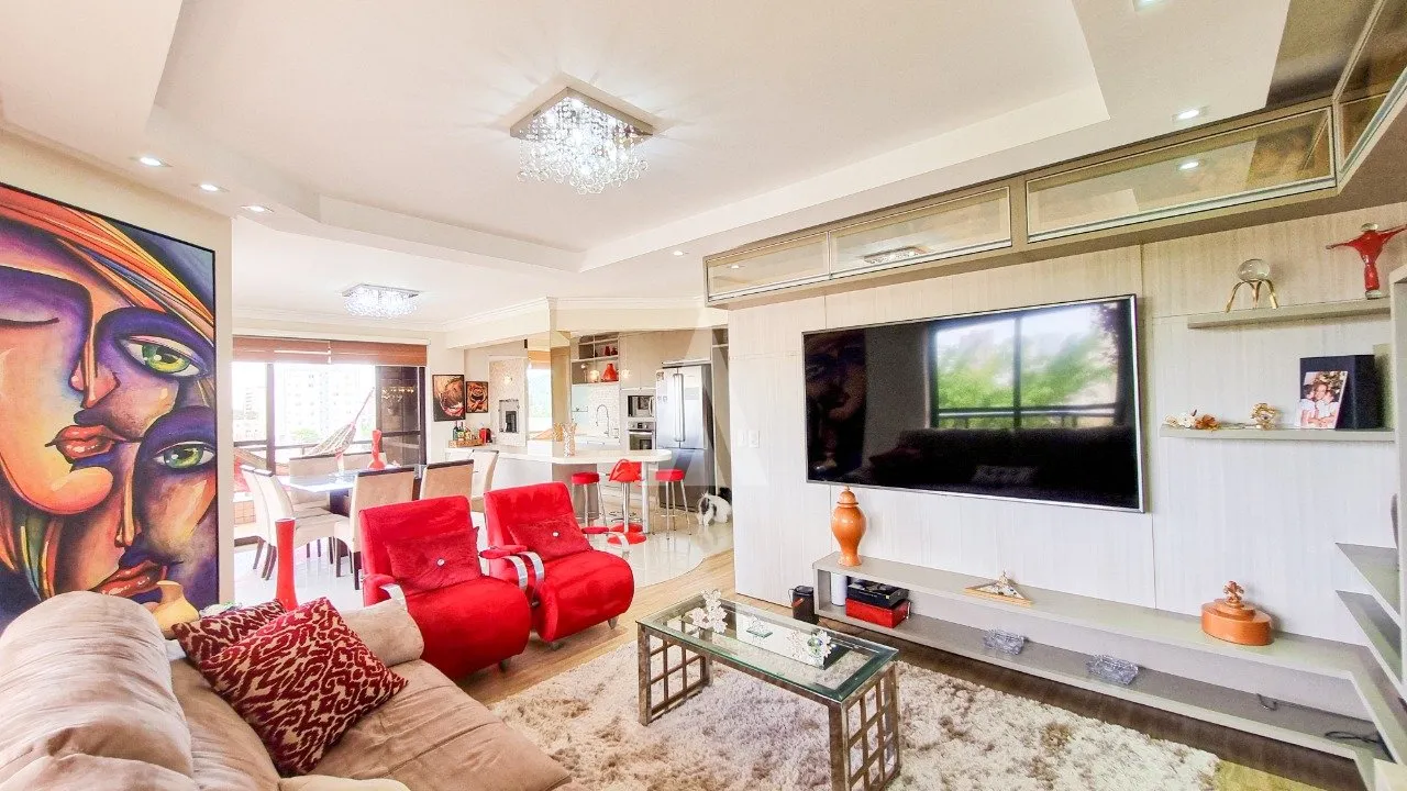 Apartamento com 4 quartos, sendo 1 suíte master à venda no bairro Anita Garibaldi em Joinville - SC de R$ 1.550.000,00 por R$ 1.399.000,00... - foto 1