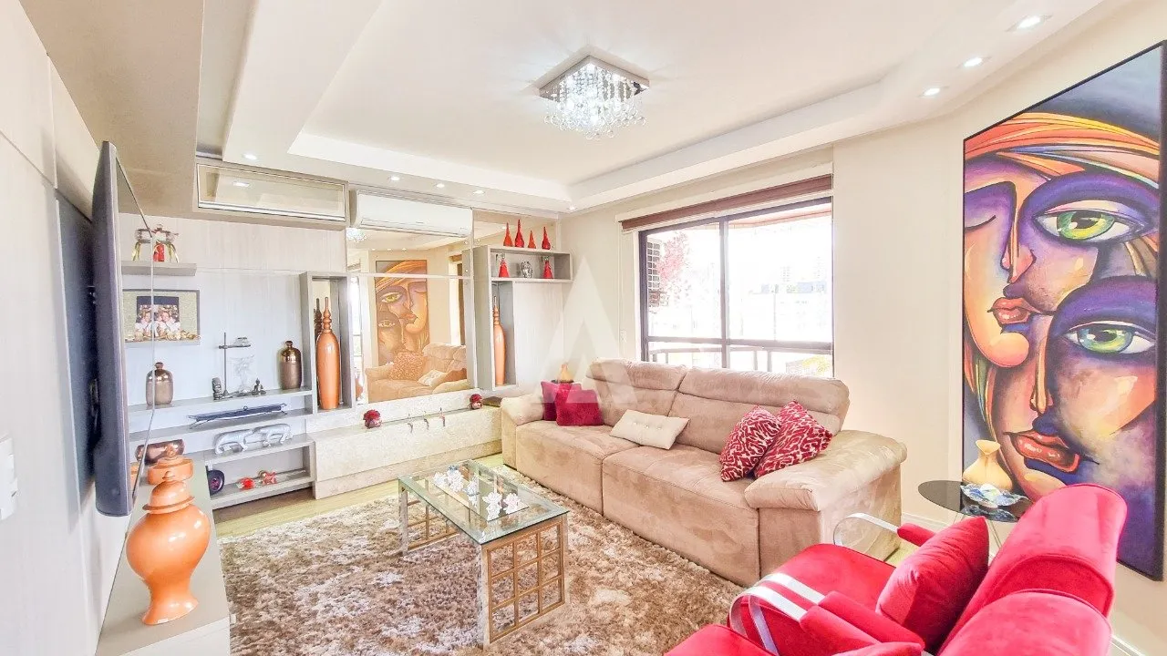 Apartamento com 4 quartos, sendo 1 suíte master à venda no bairro Anita Garibaldi em Joinville - SC de R$ 1.550.000,00 por R$ 1.399.000,00... — foto 2