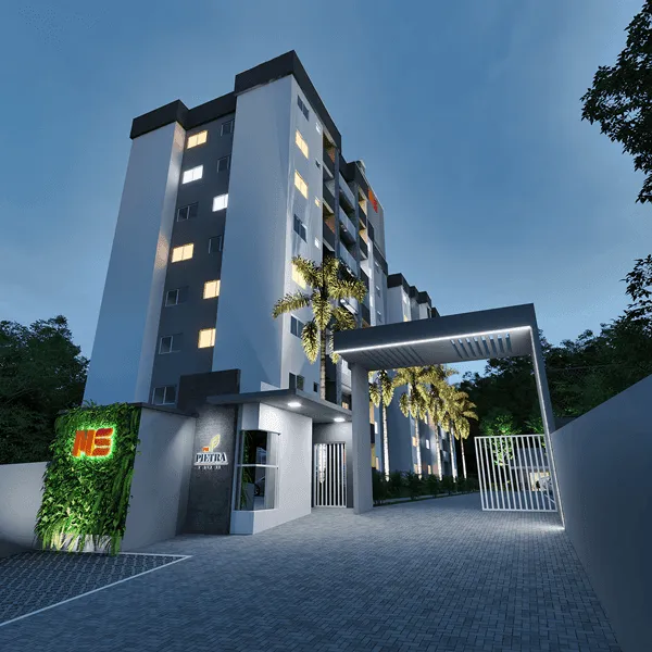 Apartamento para Venda em Indaial, Warnow, 2 dormitórios, 1 banheiro, 1 vaga - foto 1