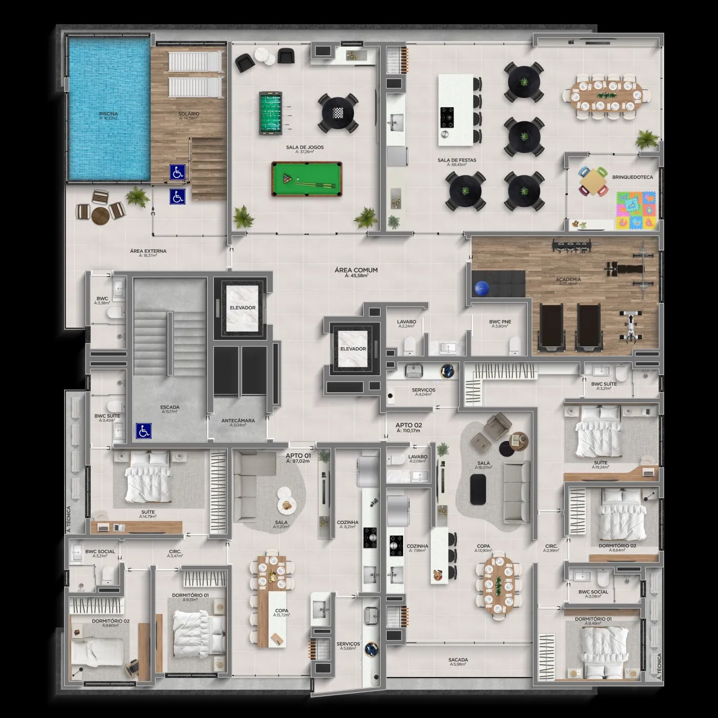 Apartamento para Venda em Indaial, Estados, 2 dormitórios, 1 suíte, 1 banheiro, 2 vagas — foto 7