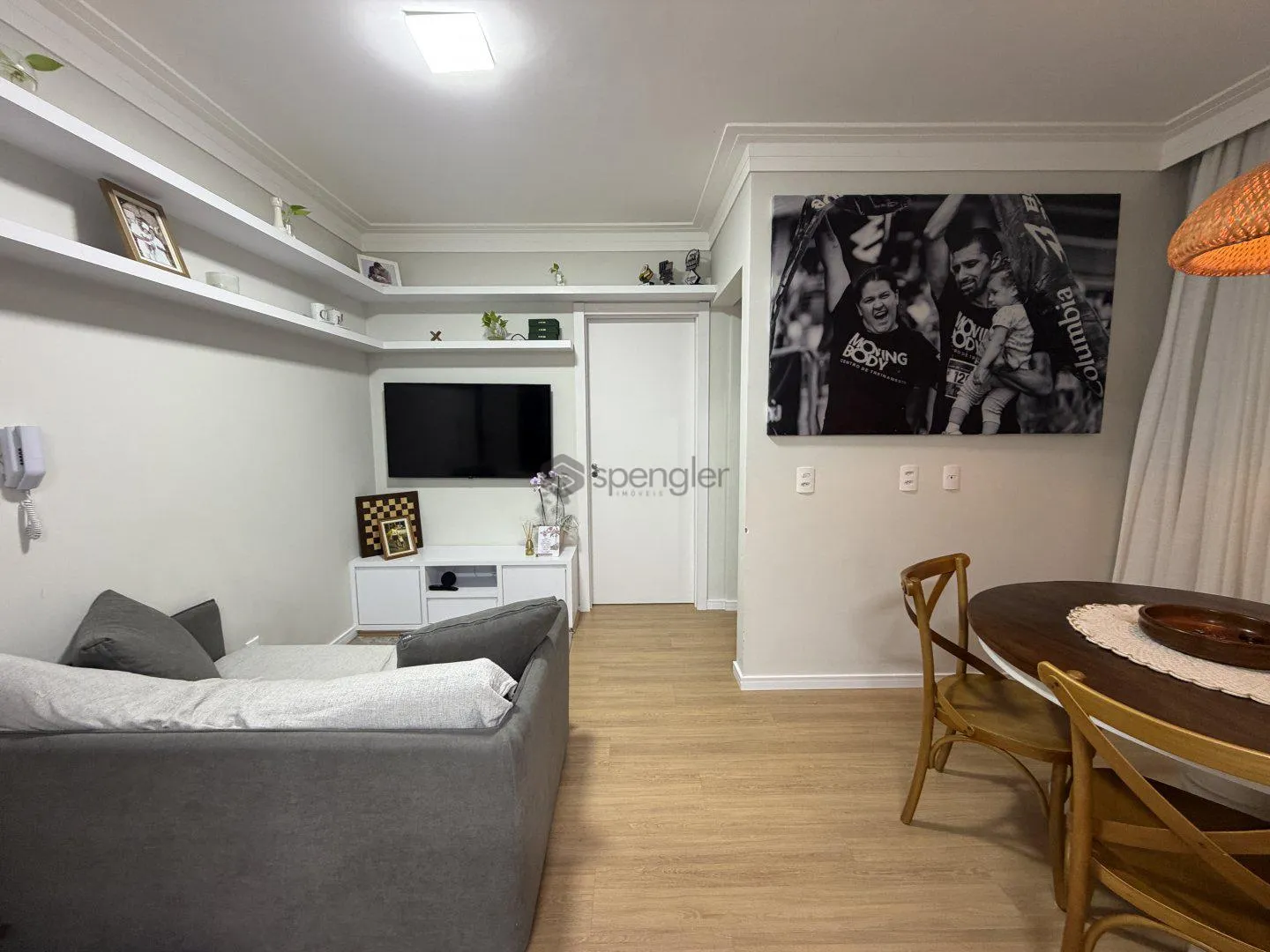 Apê semimobiliado, bairro Figueira, em Gaspar REF: AP0752 — foto 2