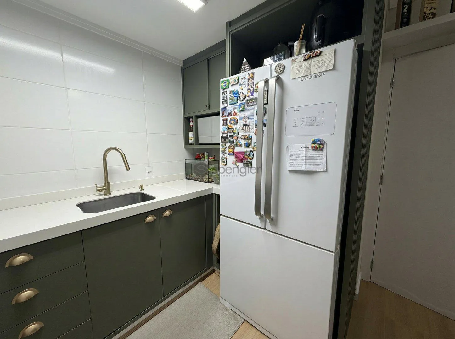 Apê semimobiliado, bairro Figueira, em Gaspar REF: AP0752 — foto 4