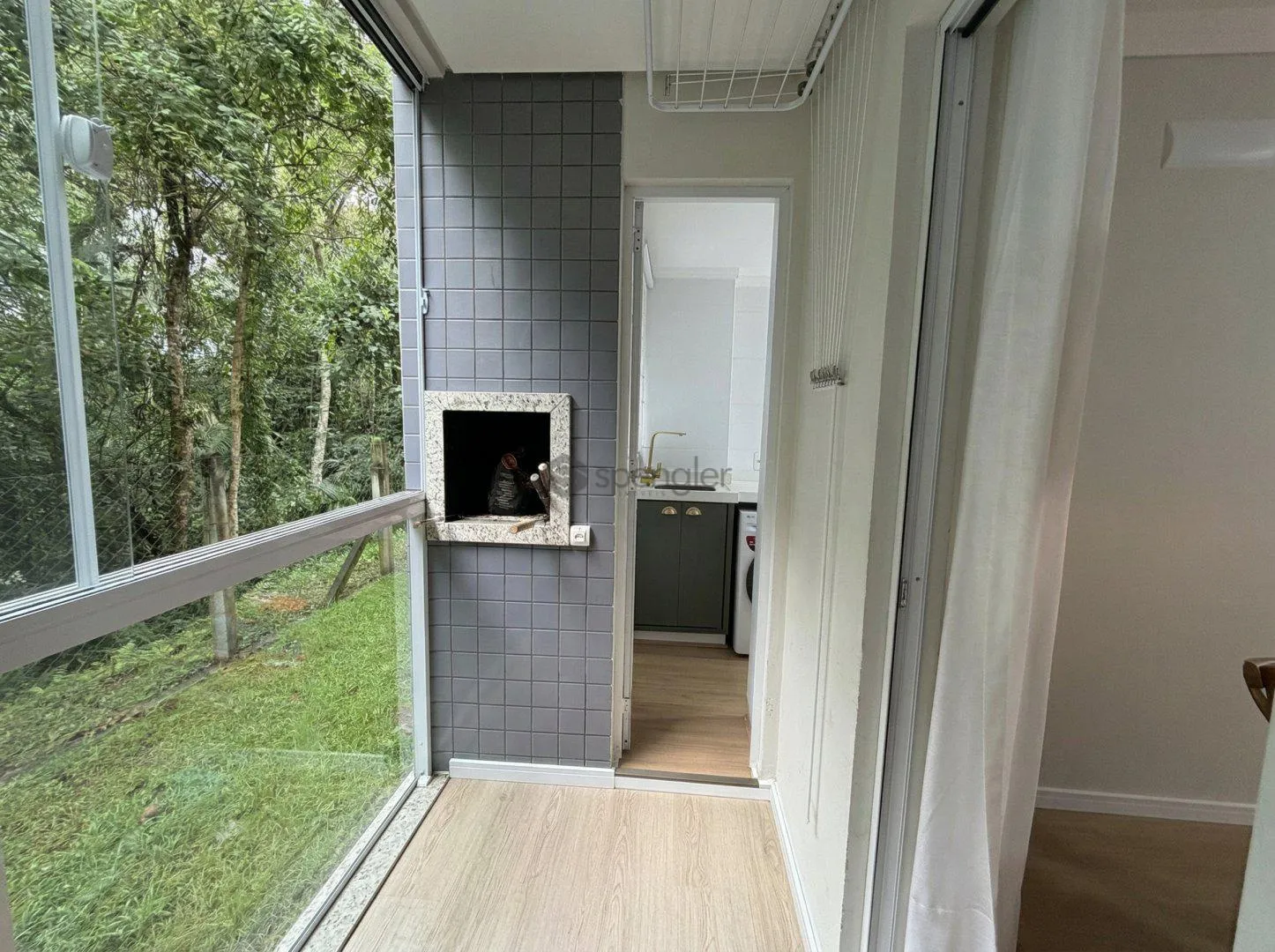 Apê semimobiliado, bairro Figueira, em Gaspar REF: AP0752 — foto 6