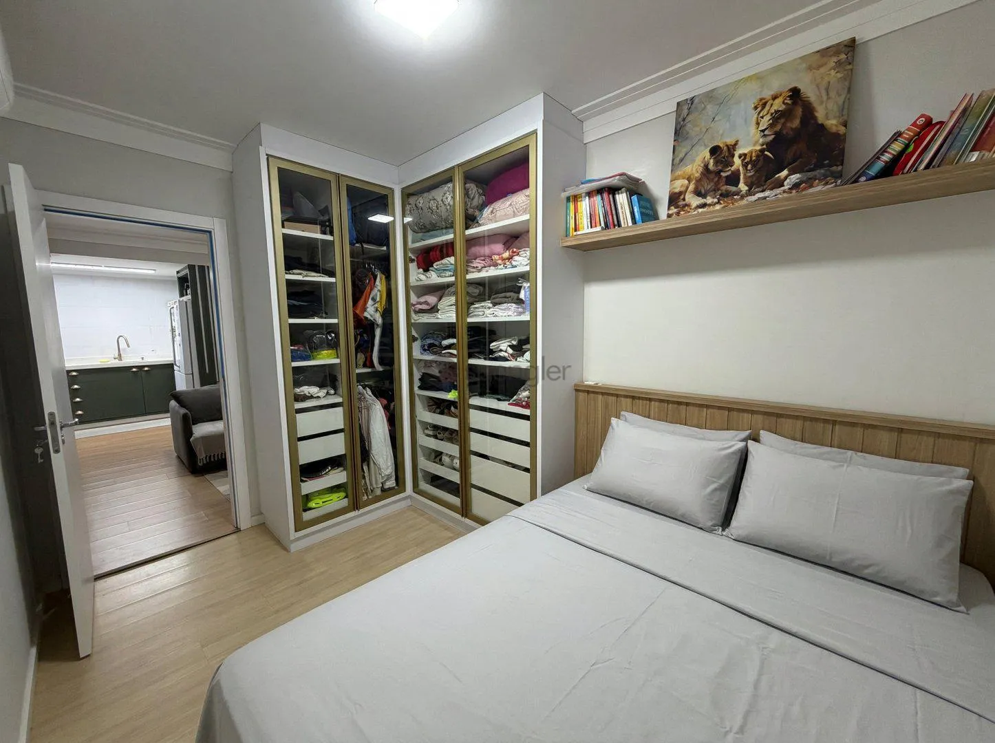 Apê semimobiliado, bairro Figueira, em Gaspar REF: AP0752 — foto 7