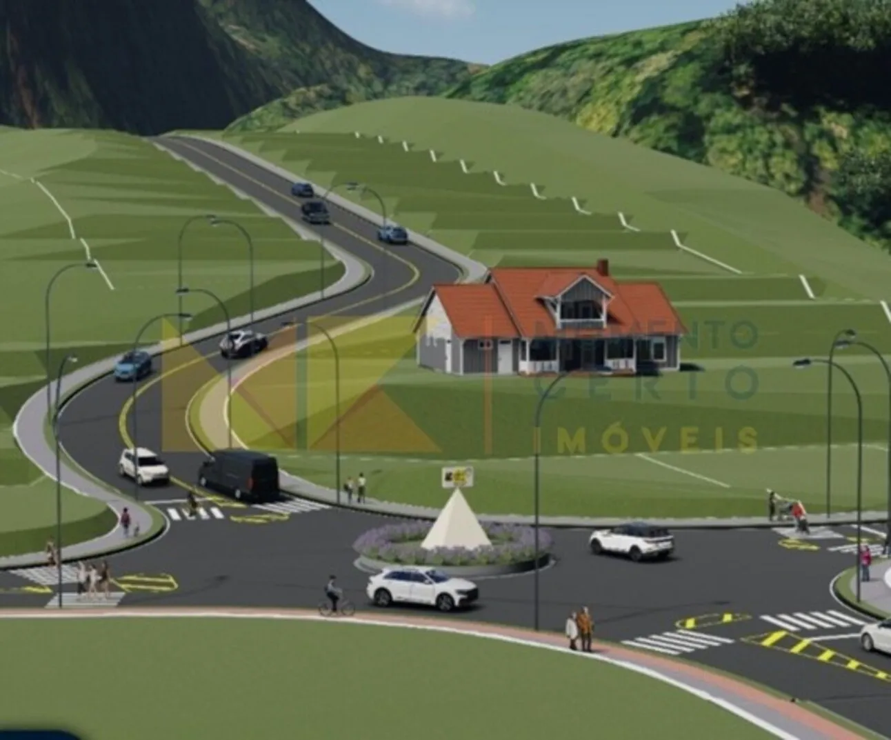 Lote em Gaspar, condomínio fechado - foto 1