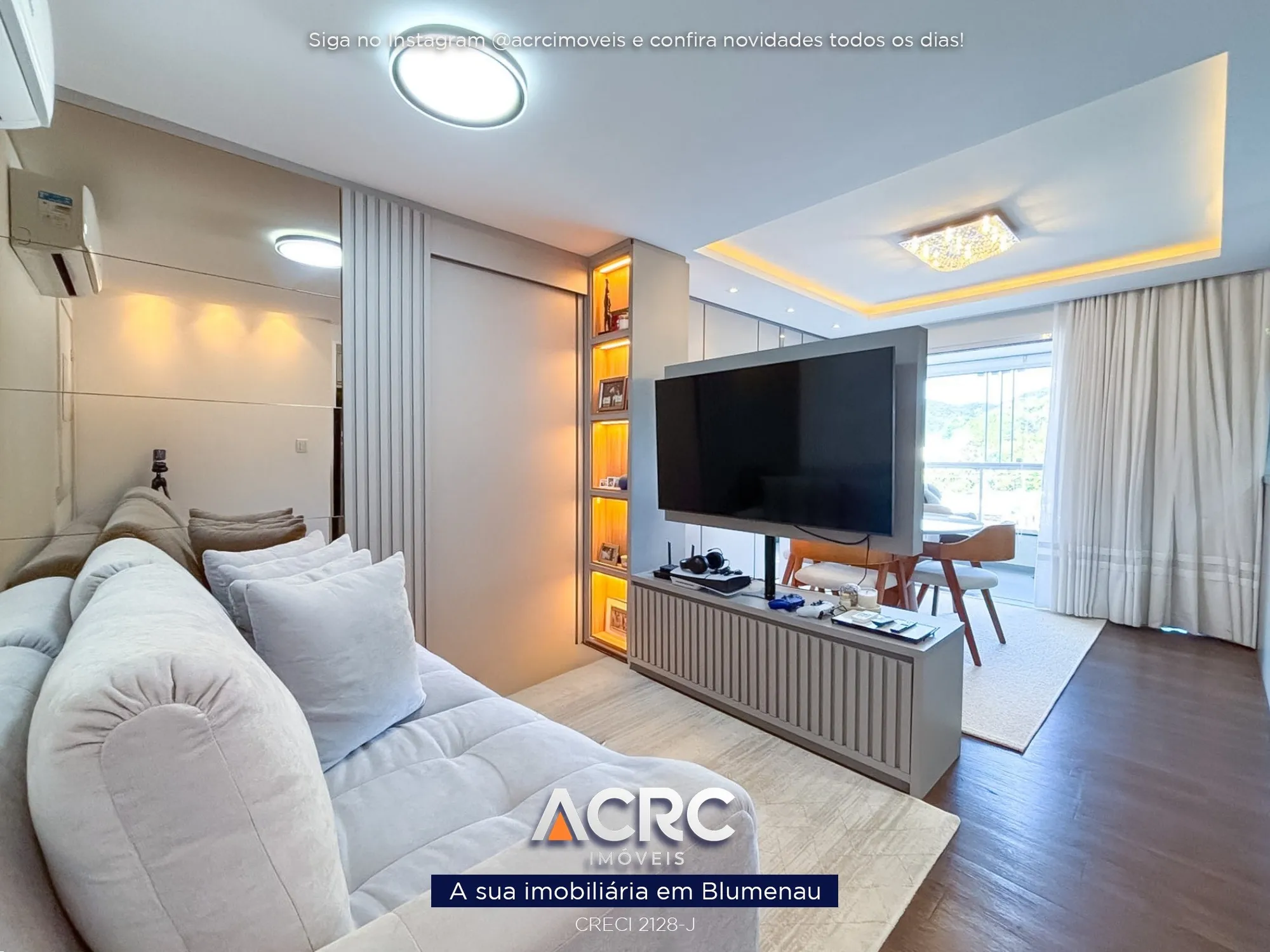 ACRC Imóveis - AP10248 - Apartamento a Venda no Bairro Fortaleza em Blumenau - foto 1