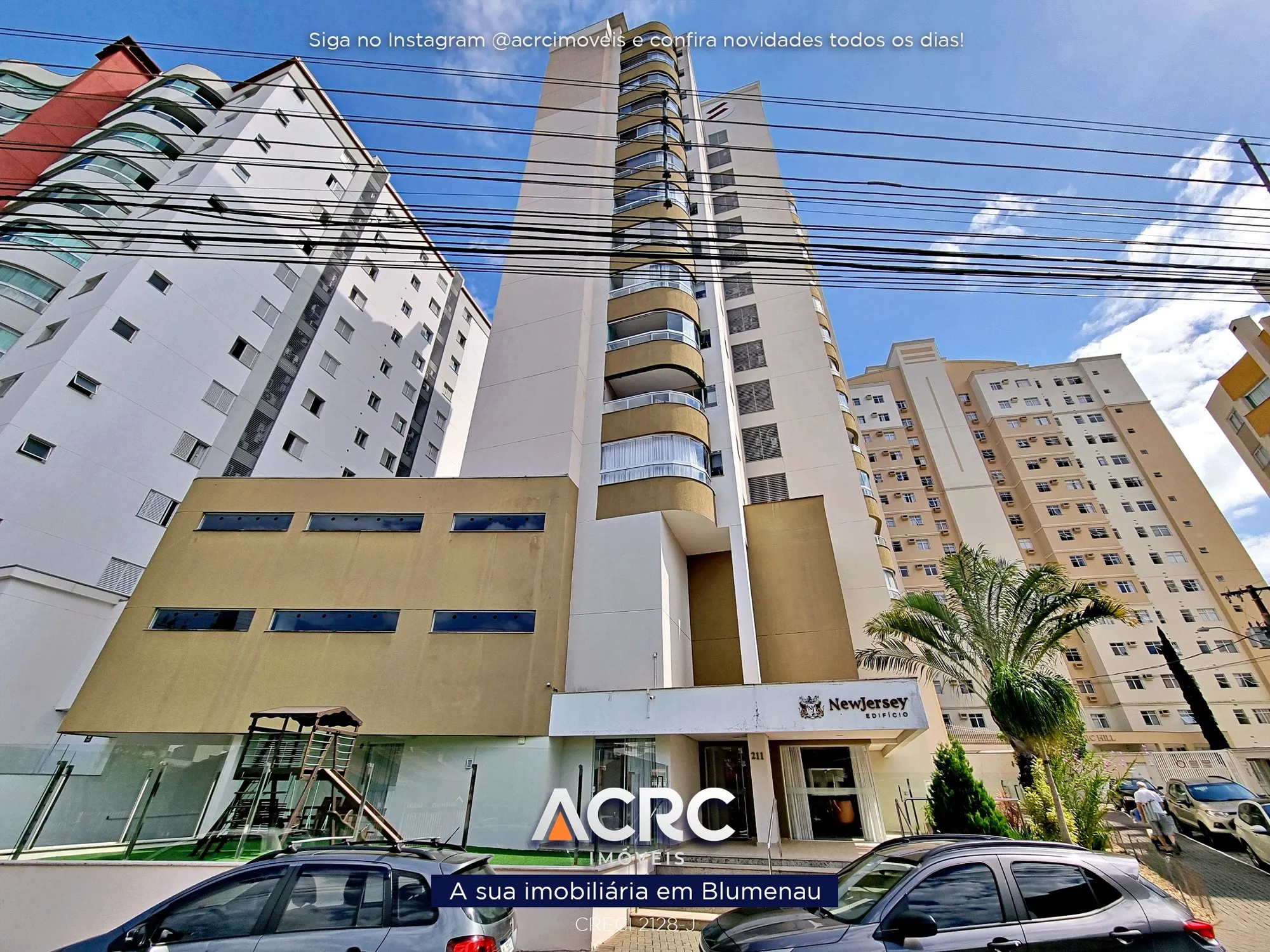 ACRC Imóveis - AP10245 - Apartamento para Locação no Bairro Vila Nova em Blumenau - foto 1