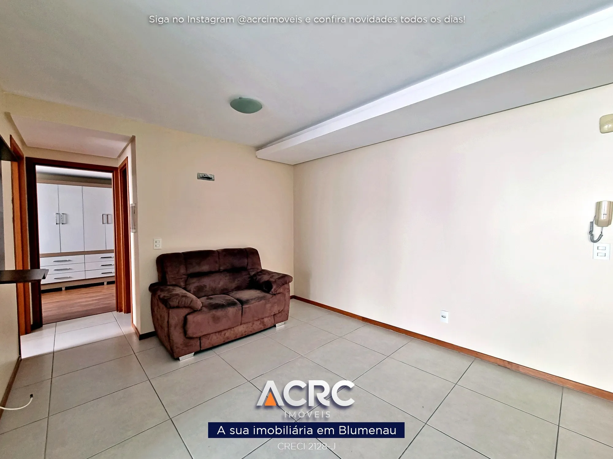 ACRC Imóveis - AP10245 - Apartamento para Locação no Bairro Vila Nova em Blumenau — foto 2