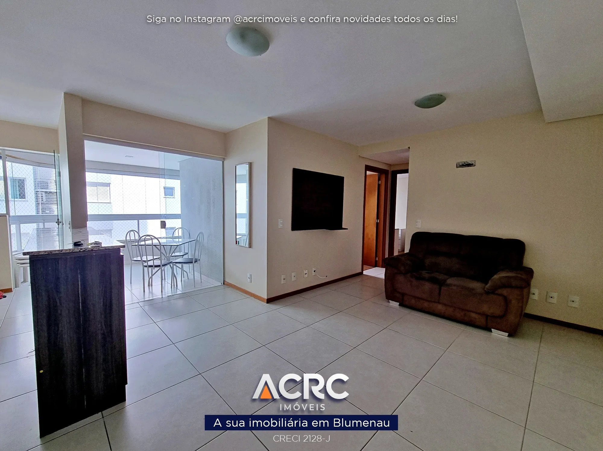 ACRC Imóveis - AP10245 - Apartamento para Locação no Bairro Vila Nova em Blumenau — foto 3