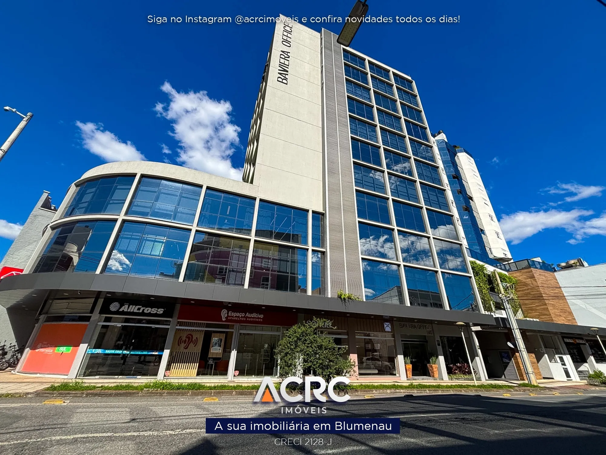ACRC Imóveis - SA01406 - Sala Comercial para Locação no Bairro Jardim Blumenau - foto 1