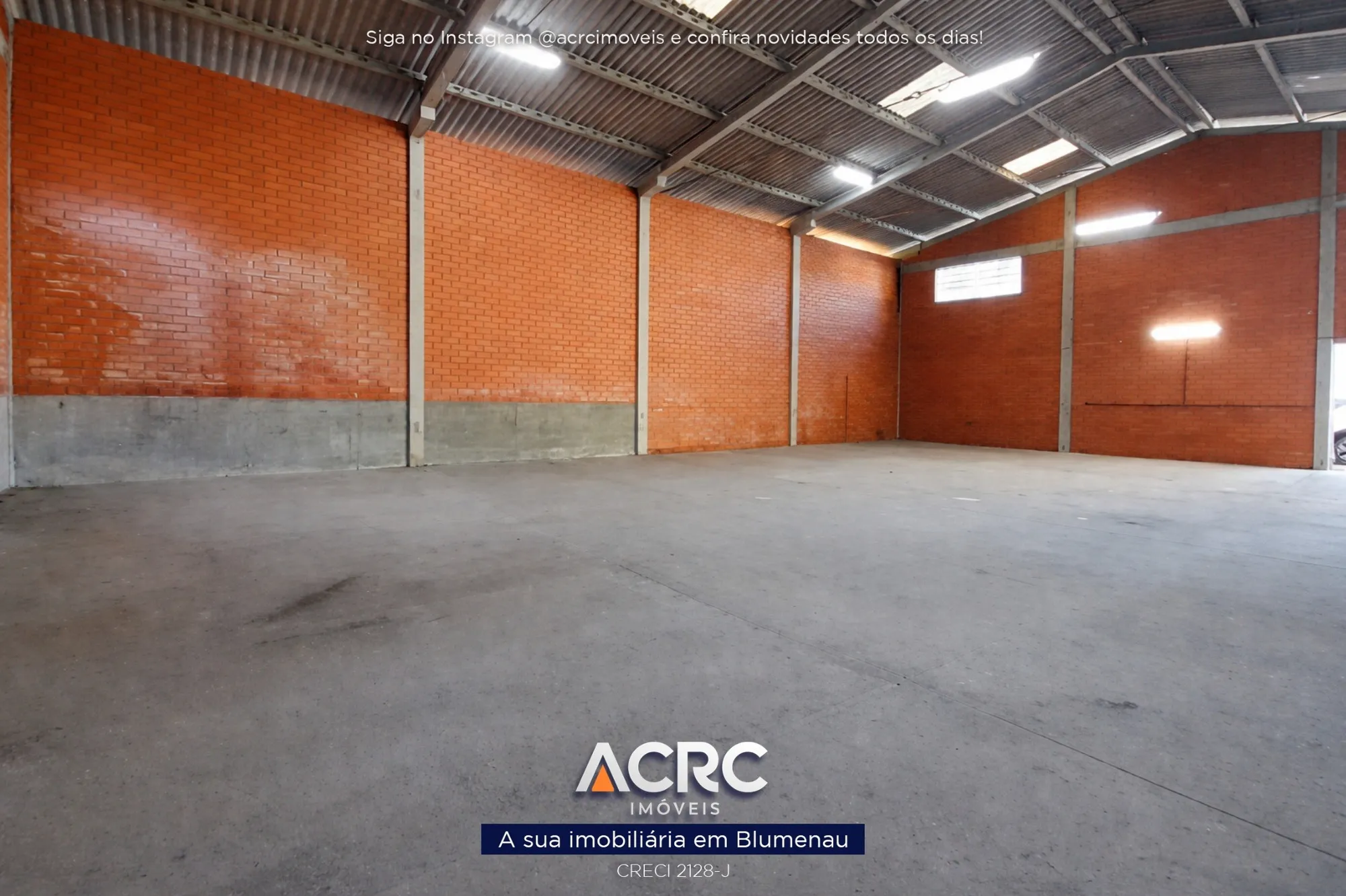ACRC Imóveis - GL00441 - Galpão para Locação no Bairro Badenfurt em Blumenau - foto 1