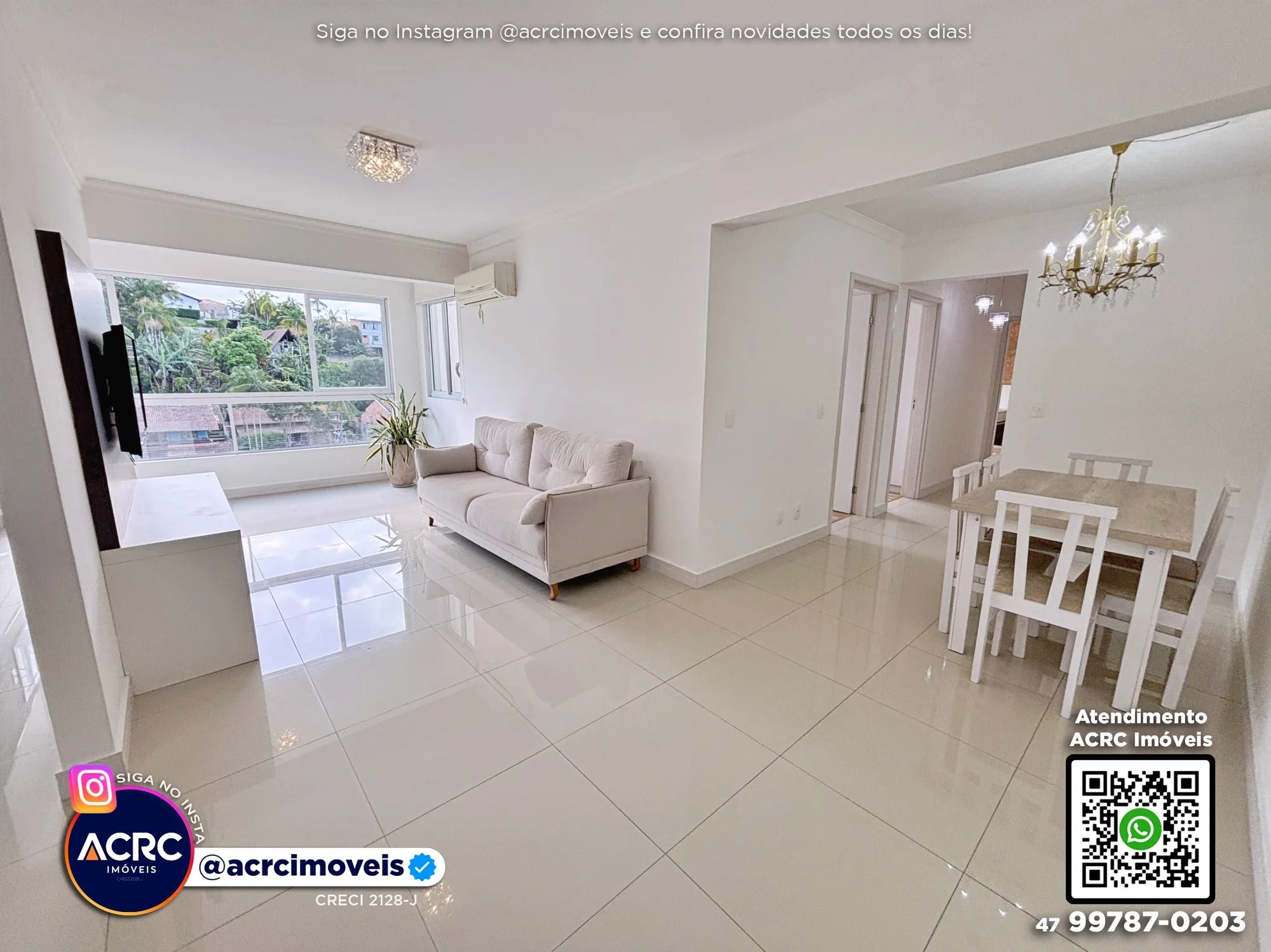 ACRC Imóveis - AP09804 - Apartamento para Locação no Bairro Tribess em Blumenau — foto 3