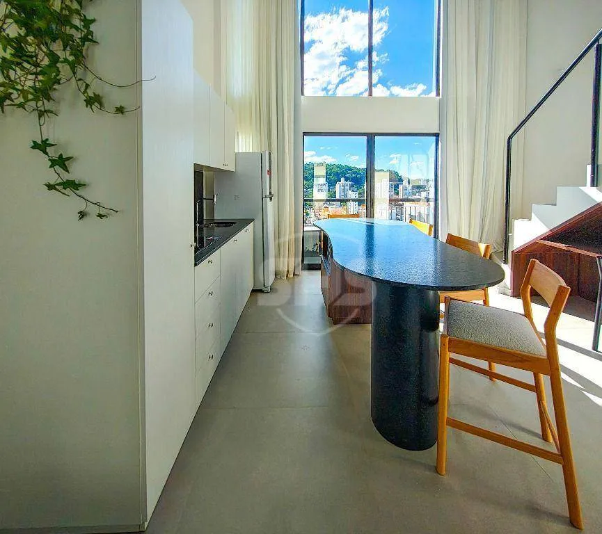 Apartamento com 1 dormitório para alugar, 53 m por R$ 3.910,00/mês - Vila Nova - Blumenau/SC — foto 4