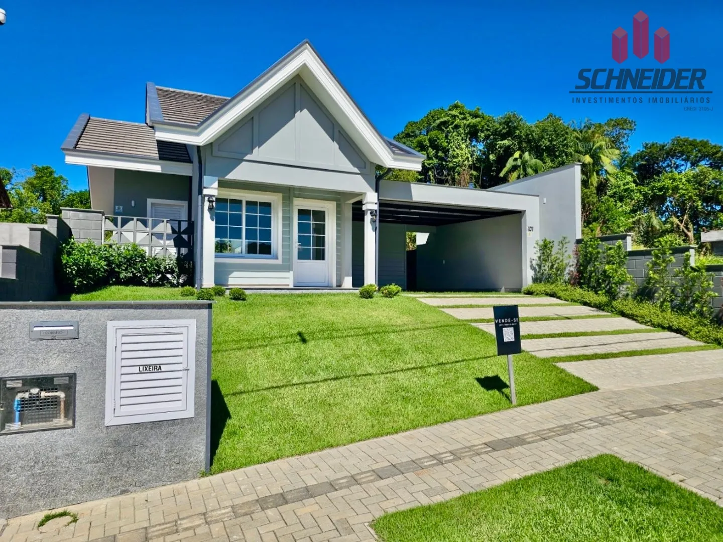 Casa com 3 dormitórios à venda no bairro Quintino em Timbó/SC - foto 1