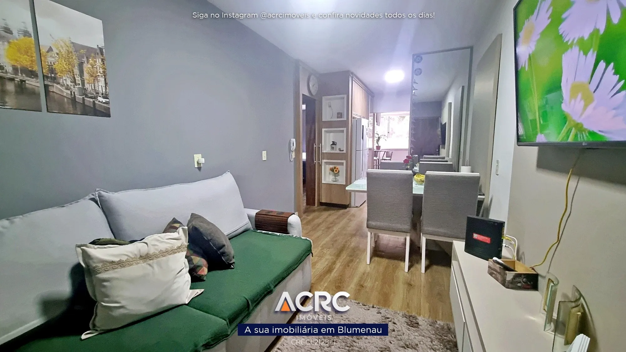 ACRC Imóveis - AP10252 - Apartamento para Venda no Bairro Salto do Norte em Blumenau — foto 2