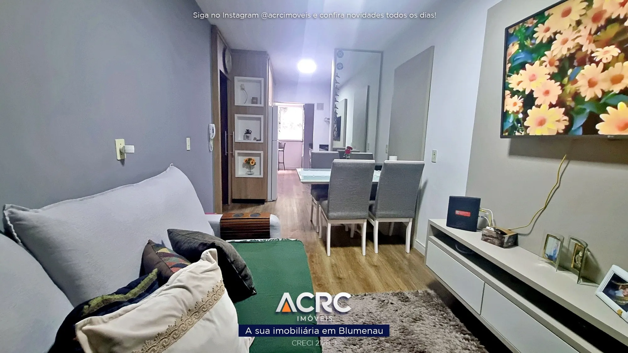 ACRC Imóveis - AP10252 - Apartamento para Venda no Bairro Salto do Norte em Blumenau — foto 3