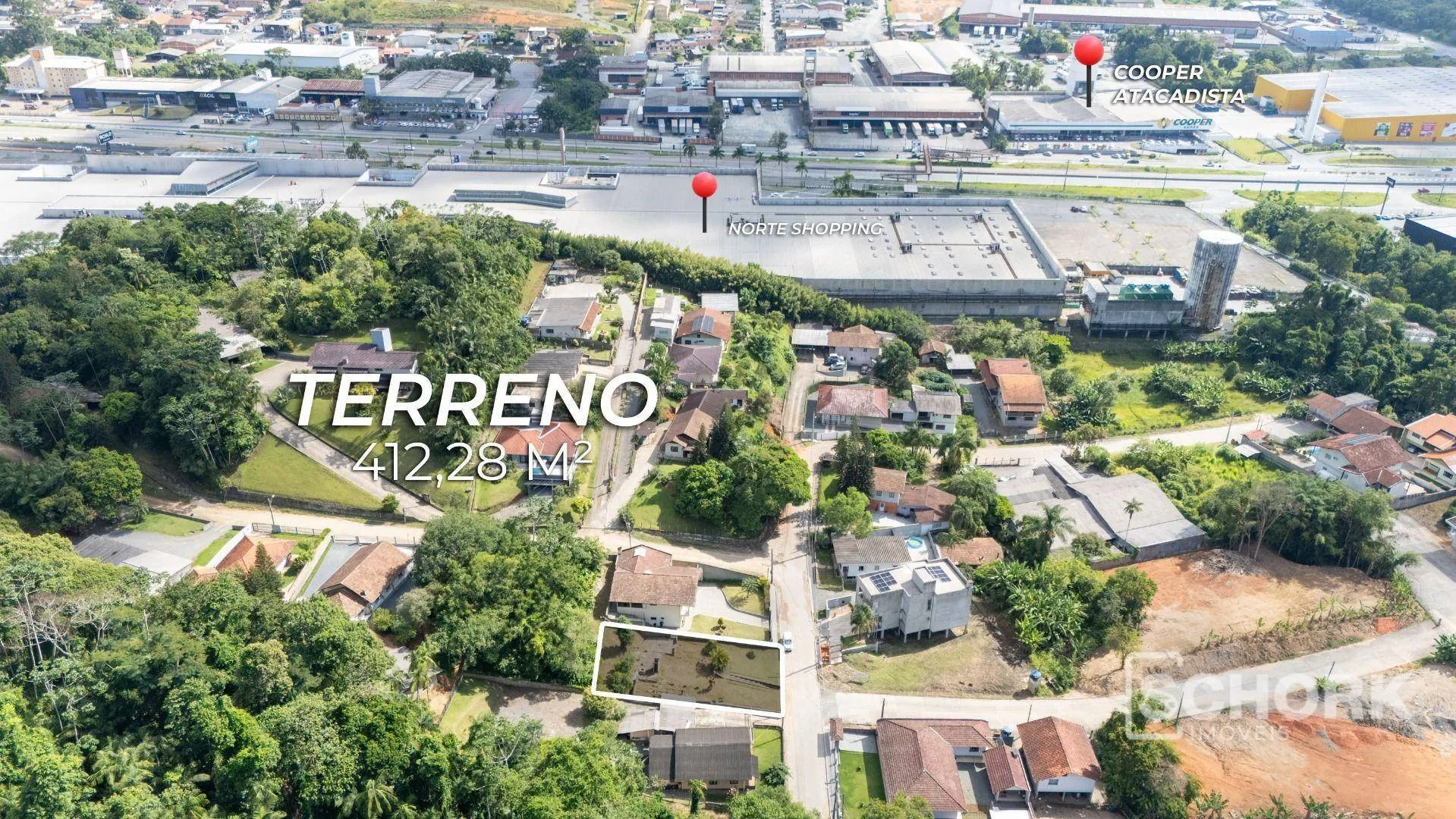 Terreno à venda, 412 m por R$ 400.000,00 - Salto do Norte - Blumenau/SC - foto 1