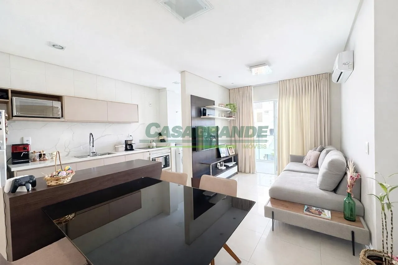 Ótimo apartamento semi mobiliado no início do bairro Velha próximo ao restaurante Guttes Essen e a poucos minutos do parque Ramiro. - foto 1