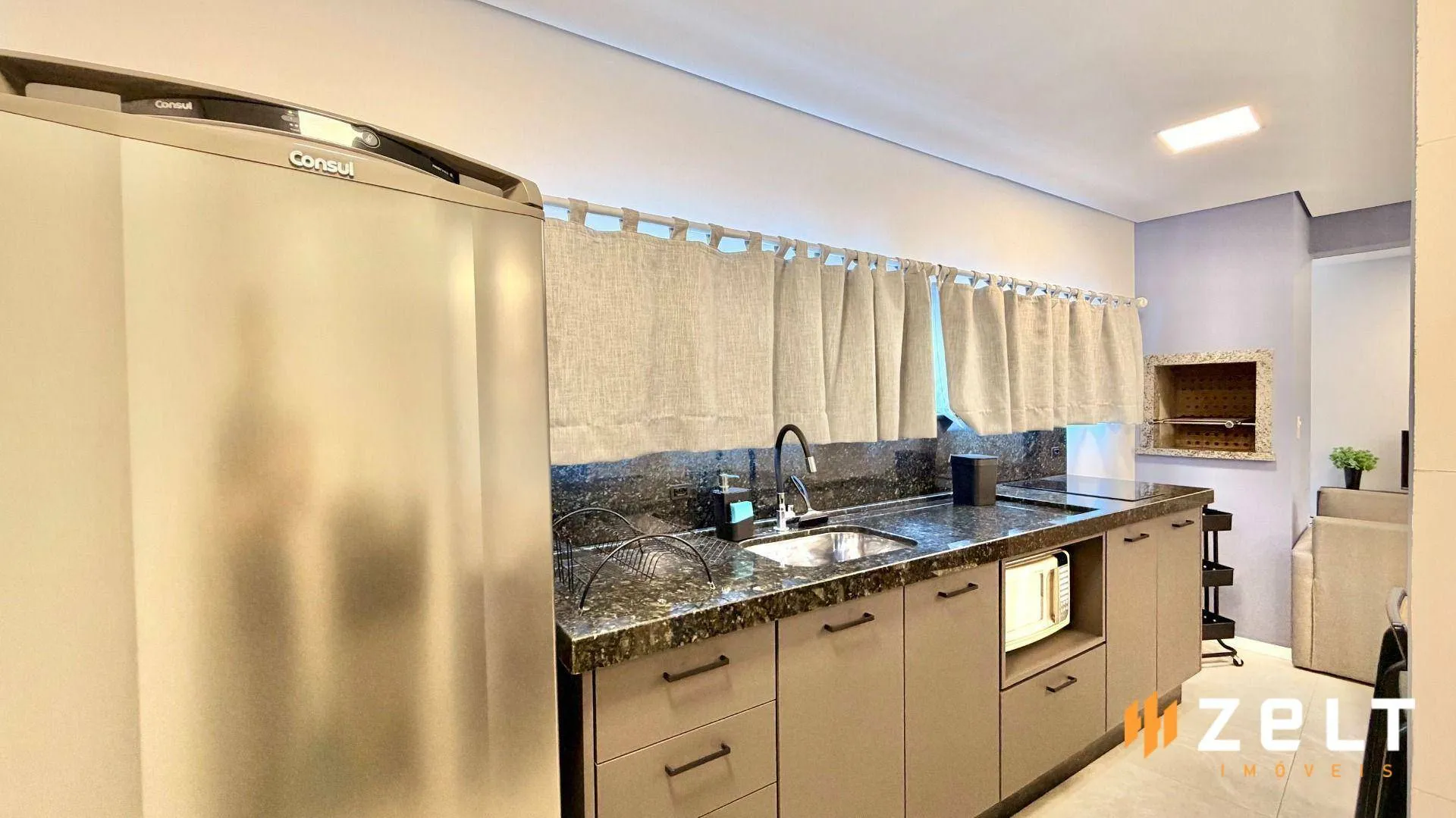 Apartamento com 1 dormitório para alugar, 50 m por R$ 3.007,20/mês - Velha - Blumenau/SC — foto 3