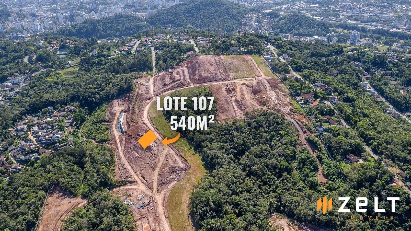 Terreno à venda, 540 m por R$ 1.200.000,00 - Ponta Aguda - Blumenau/SC - foto 1