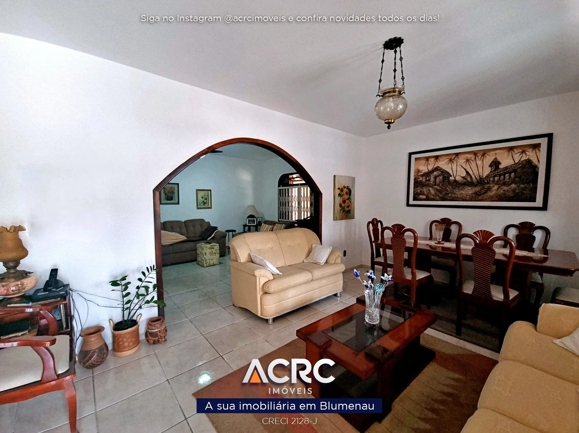 ACRC Imóveis - CA03760 - Casa para Locação no Bairro Vila Nova em Blumenau — foto 2