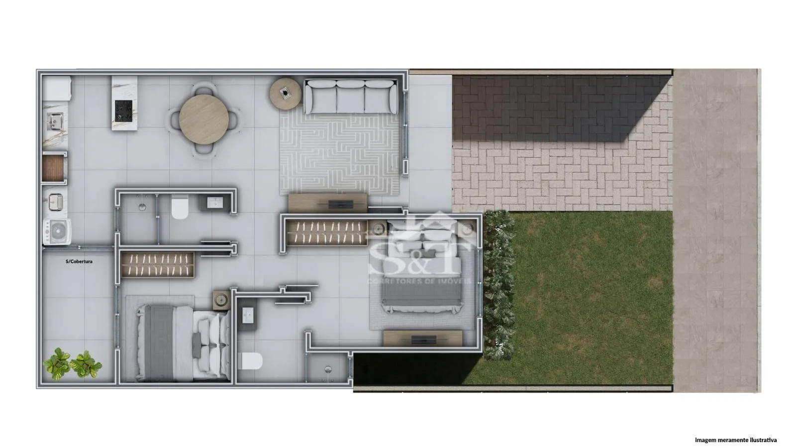 Casa com 2 dormitórios à venda, 68 m por R$ 550.000 - Ingleses do Rio Vermelho - Florianópolis/SC — foto 4