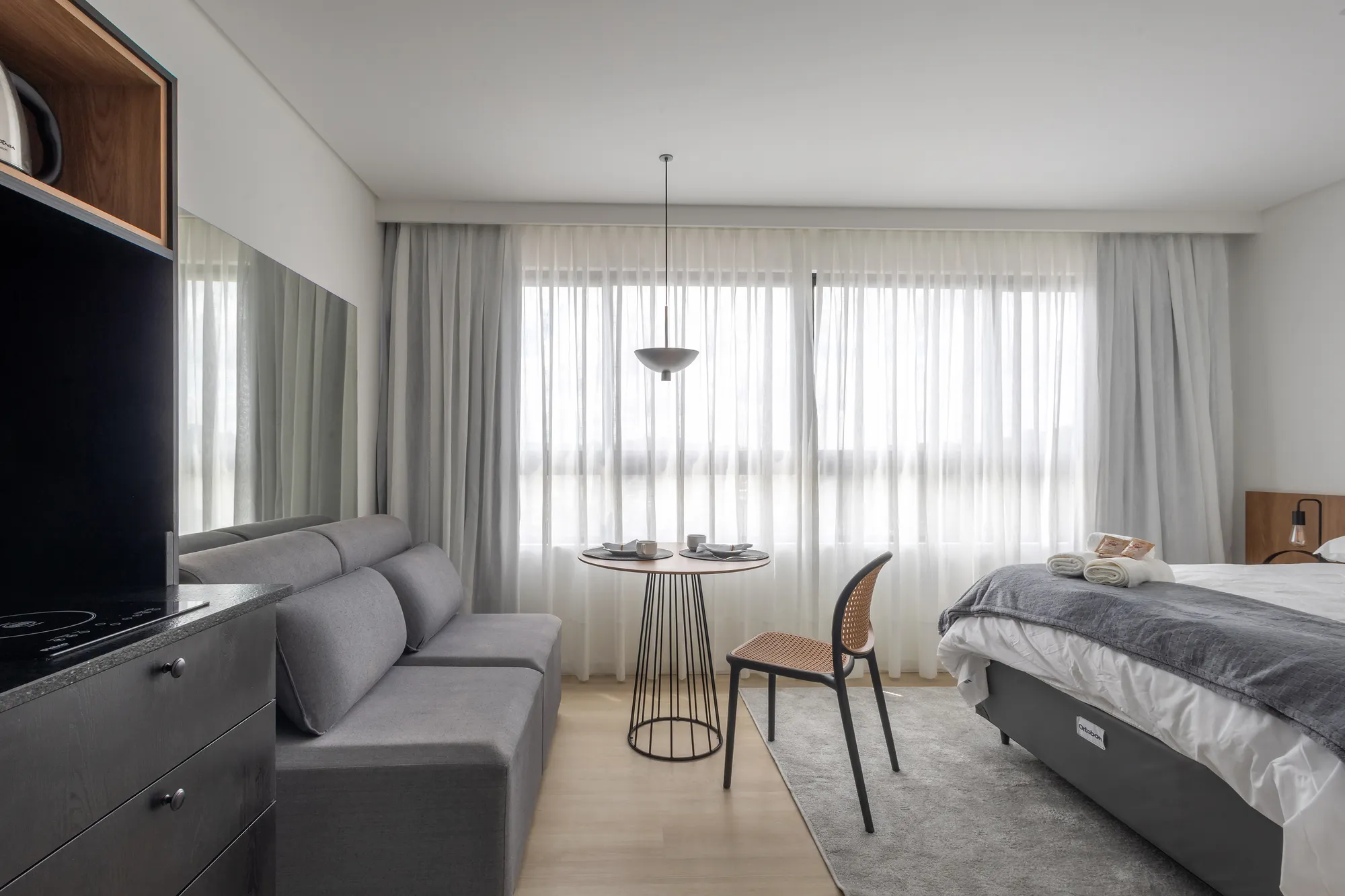 Loft próximo a Vila Germânica, mobiliado, equipado e com vaga. — foto 3