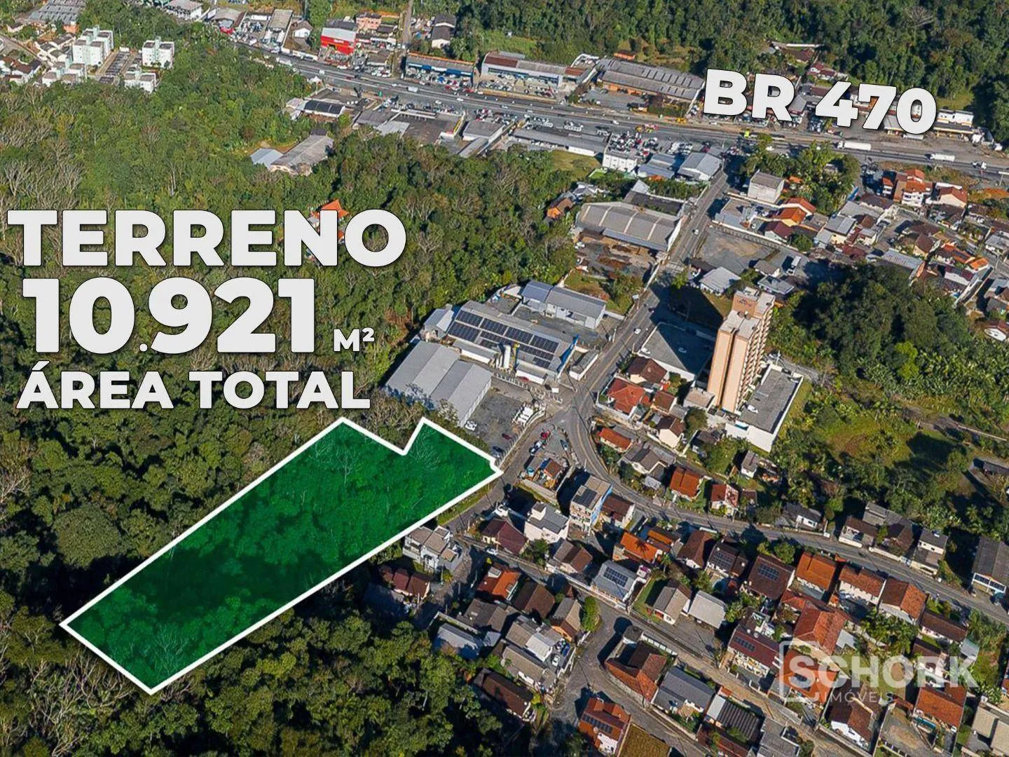 Terreno à venda, 10921m² no Badenfurt, Blumenau - foto 1