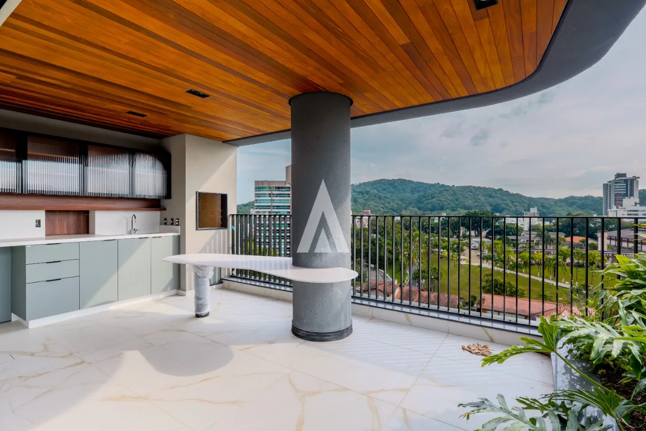 Apartamento à venda com 3 quartos, 3 vagas, 261m² na região do bairro Atiradores, próximo à Rua Aquidaban, Joinville — foto 3