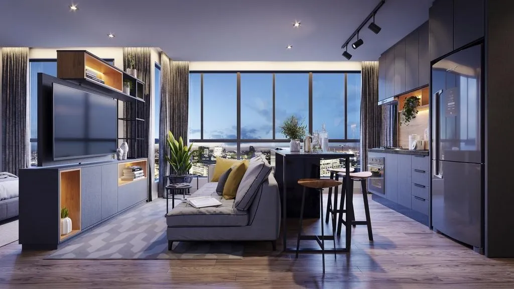 APARTAMENTO no SAGUAÇÚ com 1 quartos para VENDA, 38 m — foto 3