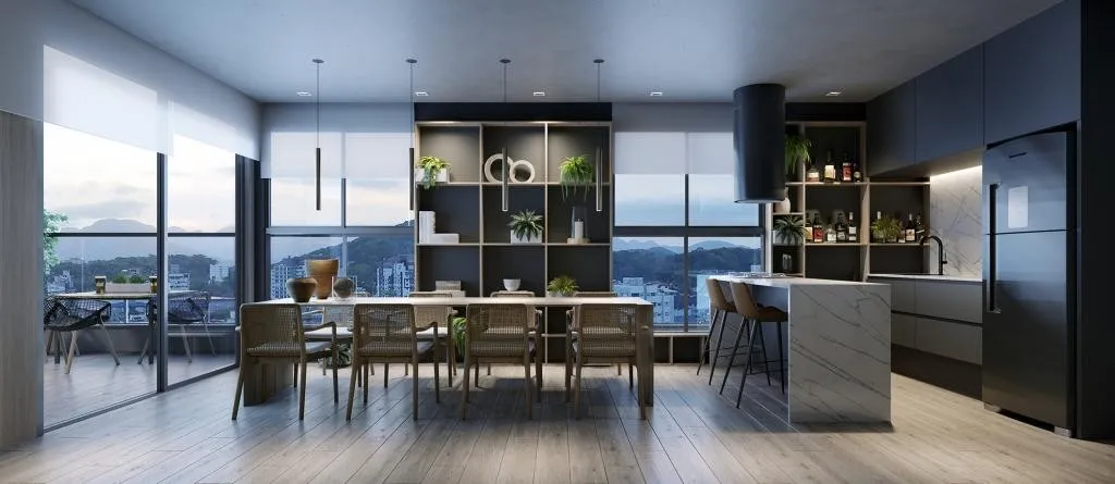 APARTAMENTO no SAGUAÇÚ com 1 quartos para VENDA, 38 m — foto 4