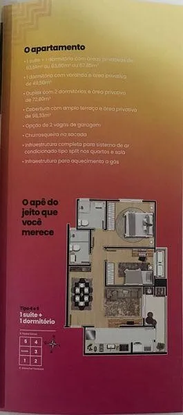 APARTAMENTO no AMÉRICA com 2 quartos para VENDA, 68 m - foto 1