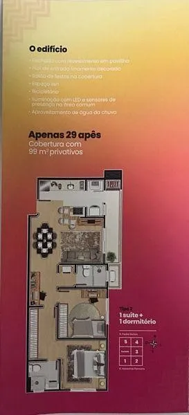 APARTAMENTO no AMÉRICA com 2 quartos para VENDA, 68 m — foto 2