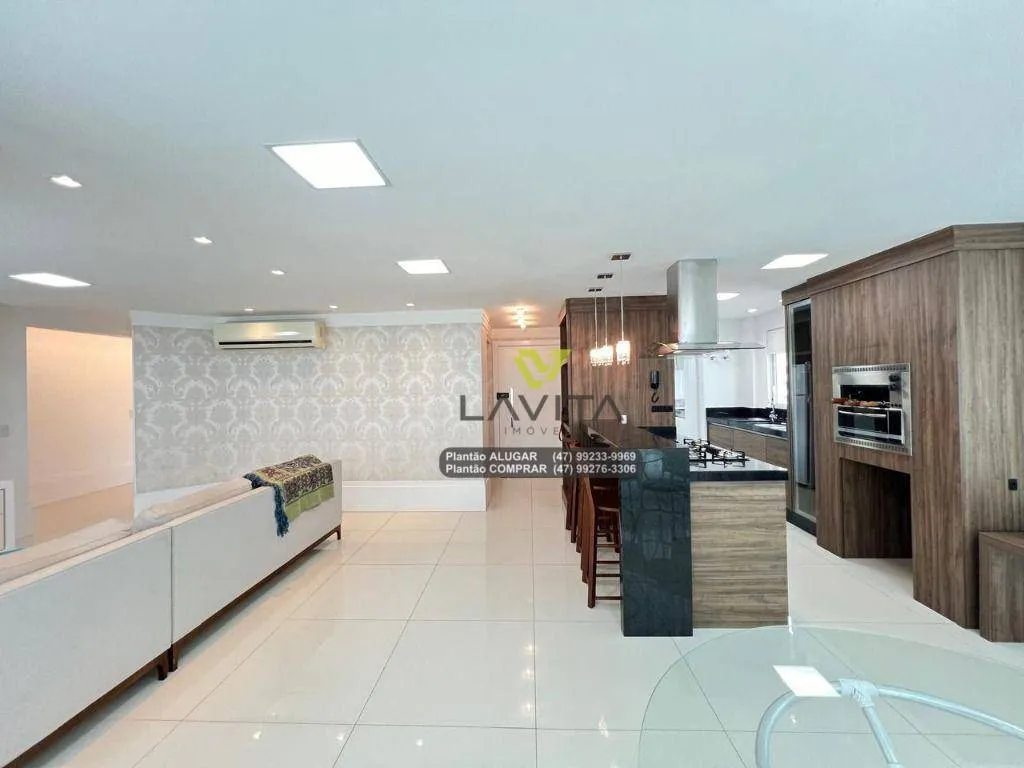 Apartamento com 3 dormitórios (todos suítes) para alugar, 135 m por R$ 6.900/mês - Jardim Blumenau (Alameda) - Blumenau/SC - foto 1